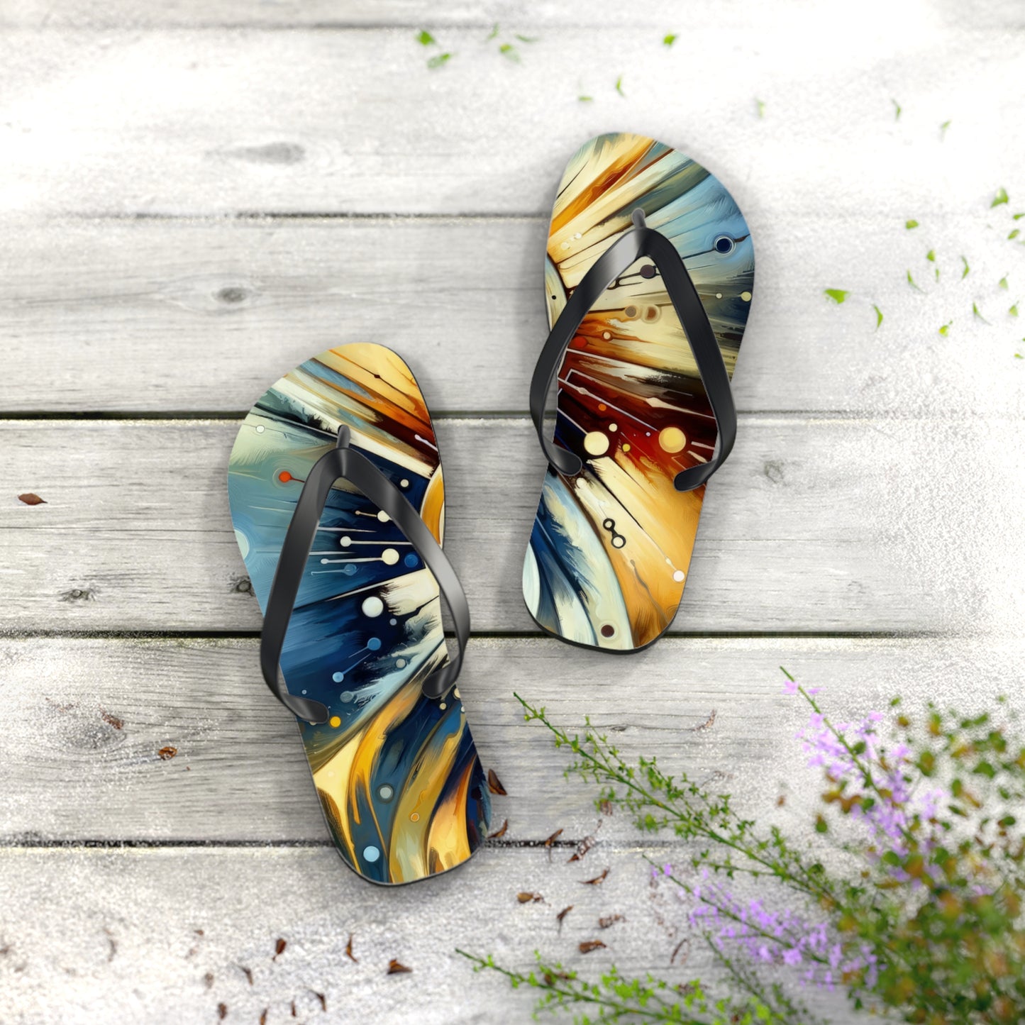 Compassionate Ethical Guidance Flip Flops
