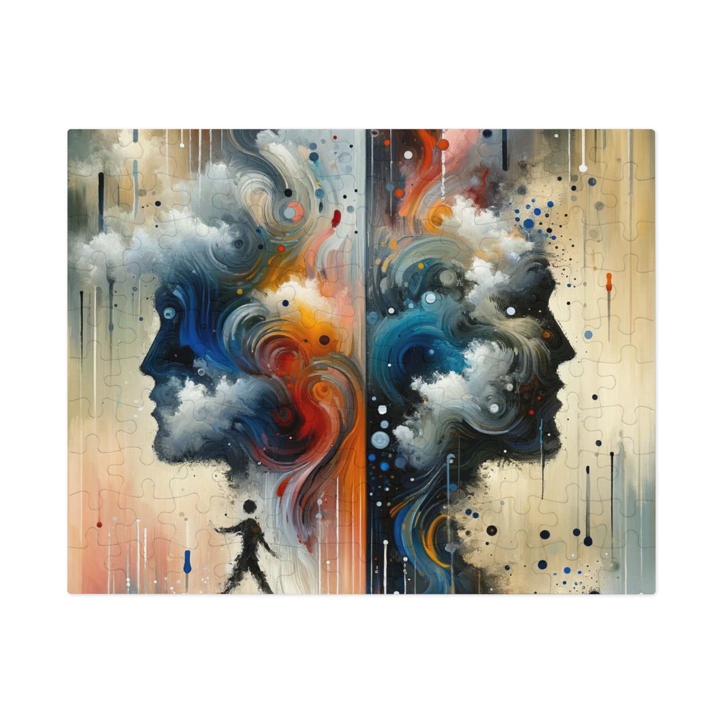 Connected Isolation Paradox Jigsaw Puzzle (30, 110, 252, 500,1000-Piece)