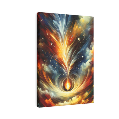 Igniting Transformational Currents Canvas Photo Tile