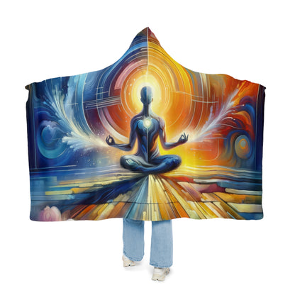 Techno Spiritual Synthesis Snuggle Blanket