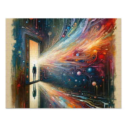 Mirror Wholeness Tachism Jigsaw Puzzle (30, 110, 252, 500,1000-Piece)