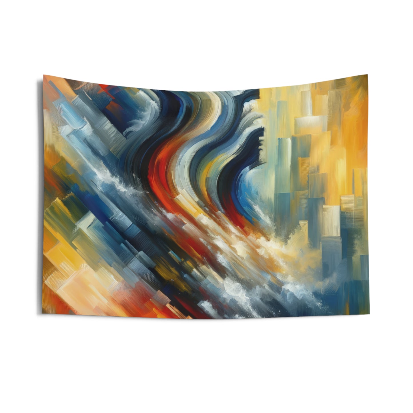 Persistence Force Abstract Indoor Wall Tapestries