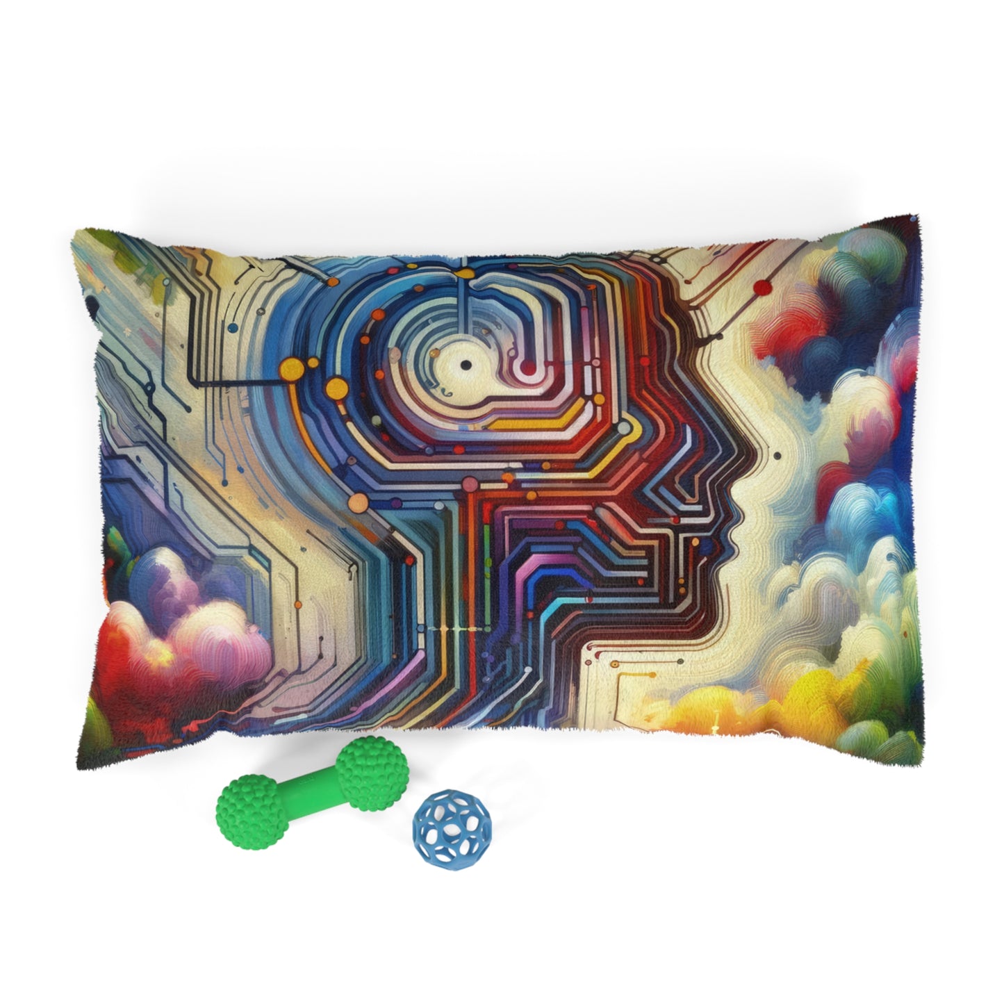 Supportive Digital Empathy Pet Bed