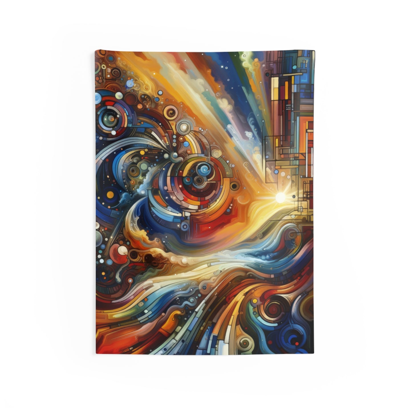 Ritualistic Growth Symphony Indoor Wall Tapestries