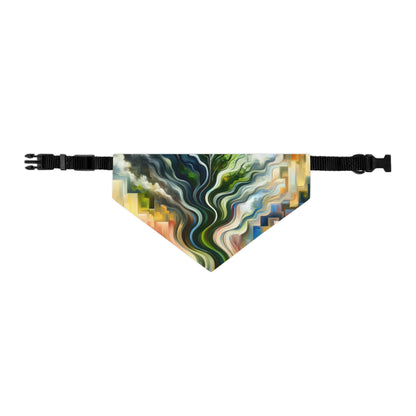 Eternal Digital Contrast Pet Bandana Collar