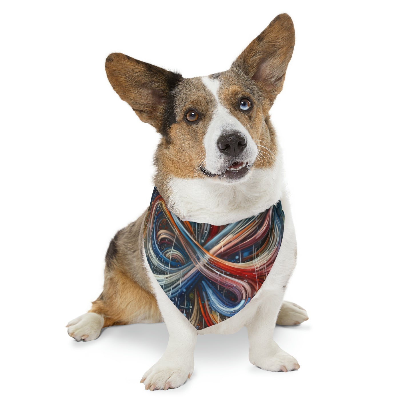 Humanity Tapestry Unification Pet Bandana Collar