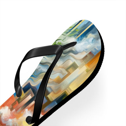 Eternal Digital Contrast Flip Flops