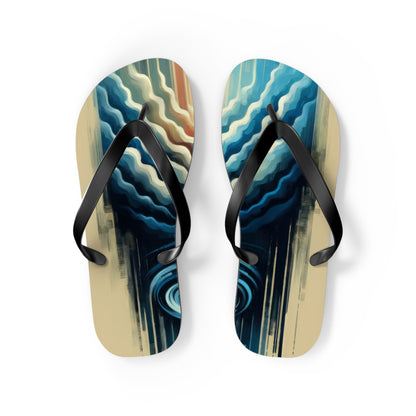 Ripple Effect Abstract Flip Flops