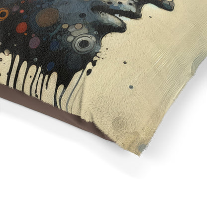 Reflective Tachism Contemplation Pet Bed