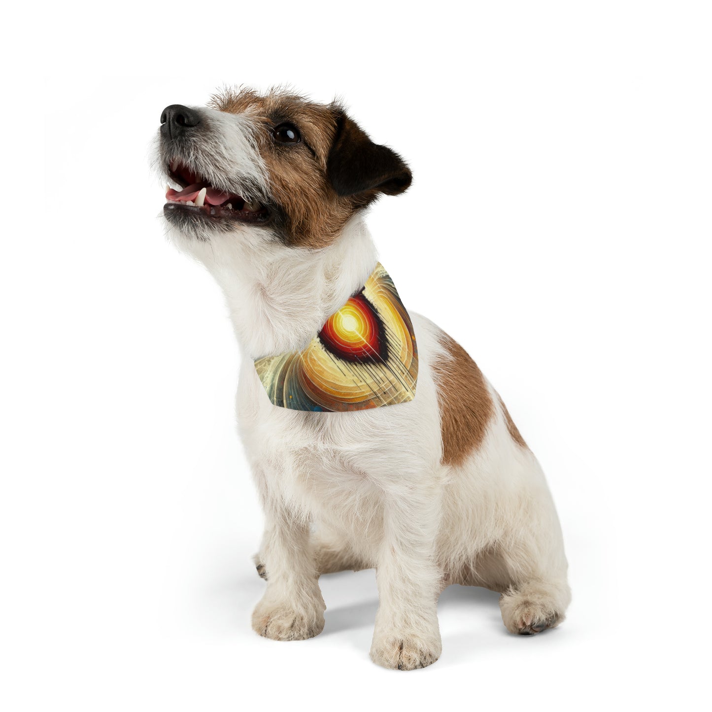 Awakened Heart Waves Pet Bandana Collar