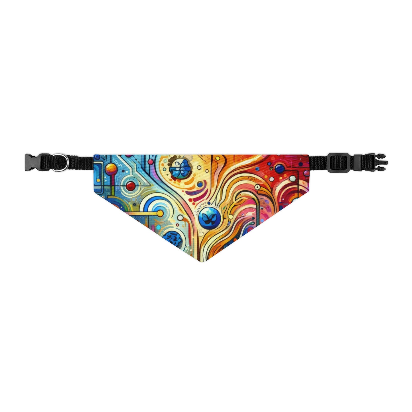Supportive Divided Empathy Pet Bandana Collar