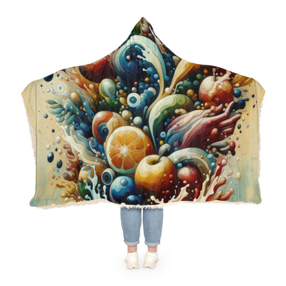 Nourishing Tachism Symphony Snuggle Blanket