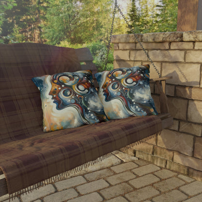 Marvel Uniting Dialogue Outdoor Pillows