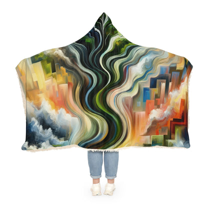 Eternal Digital Contrast Snuggle Blanket