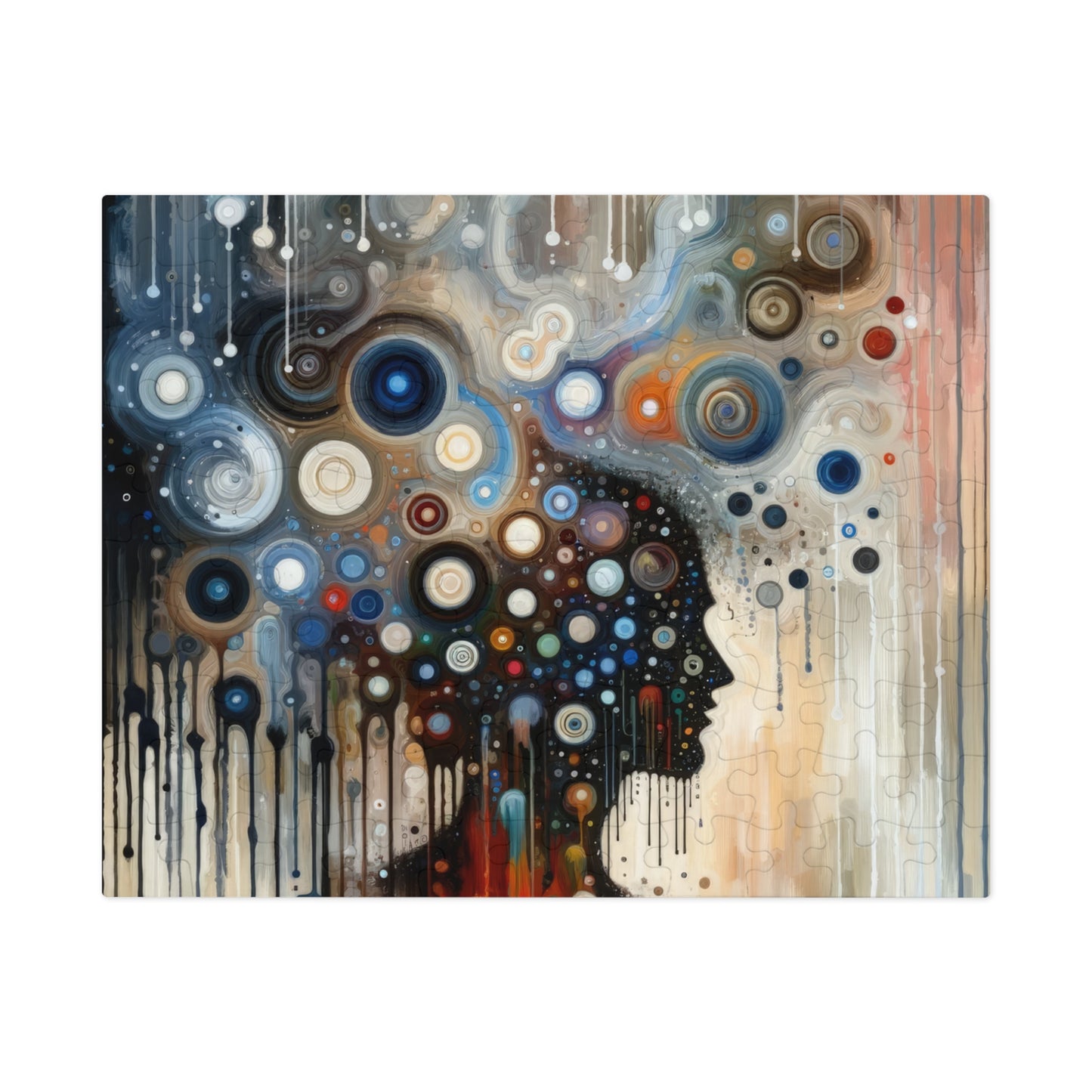 Universal Personal Tachism Jigsaw Puzzle (30, 110, 252, 500,1000-Piece)