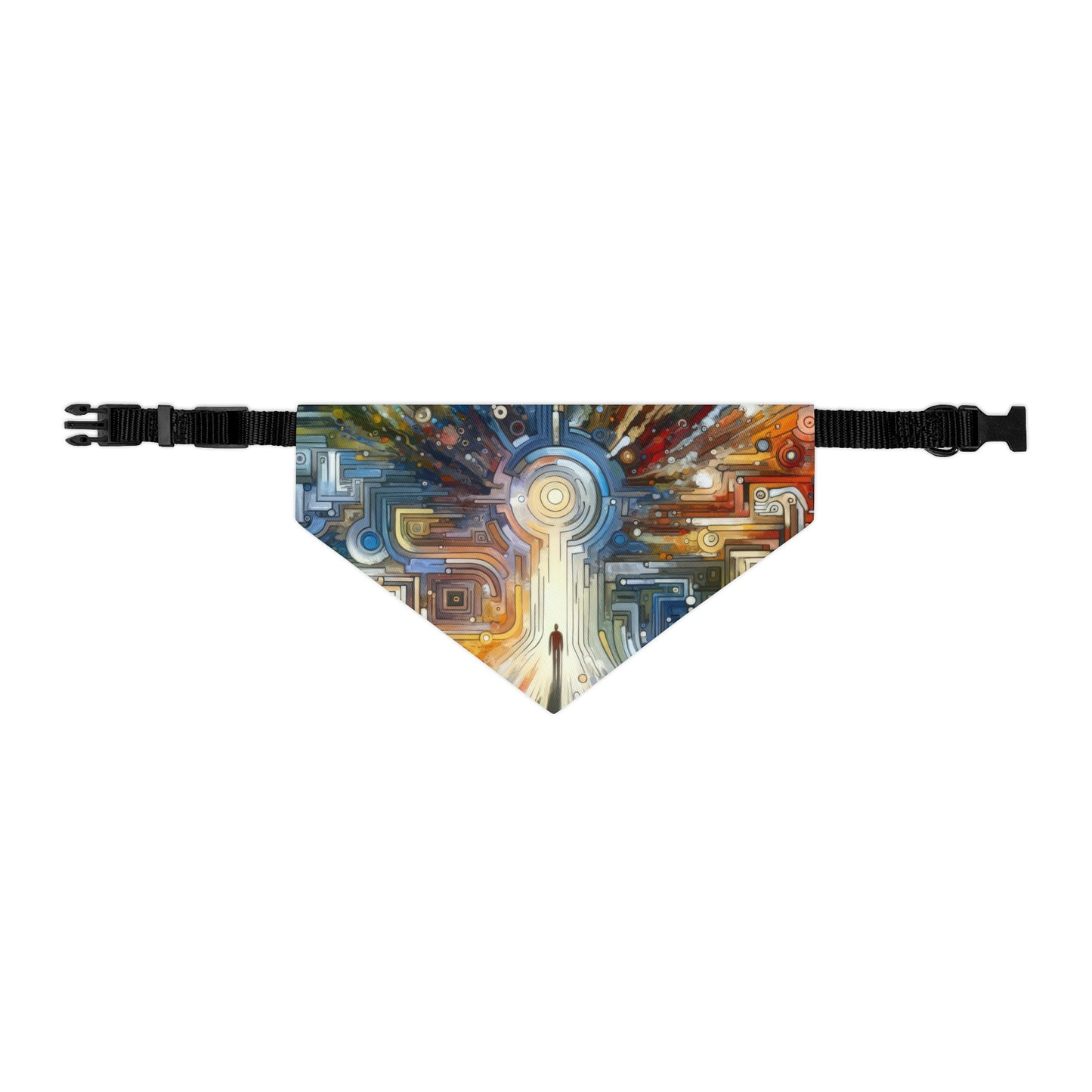 Converging Unity Path Pet Bandana Collar