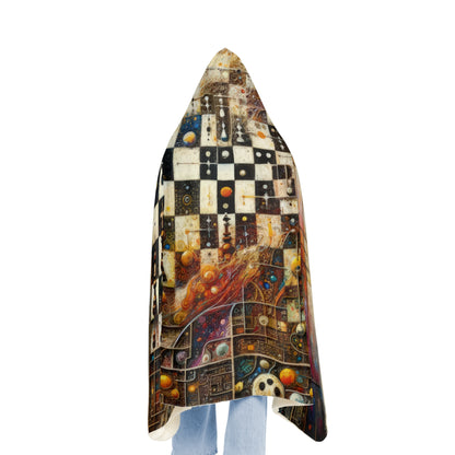 Cosmic Chess Integration Snuggle Blanket