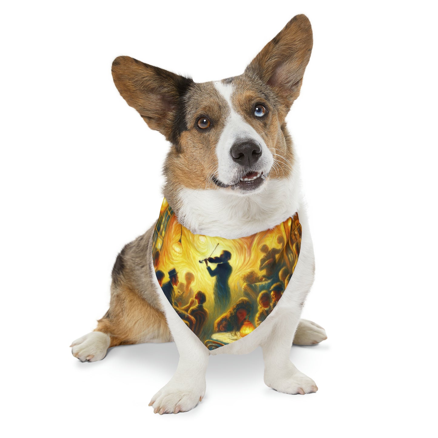 Bistro Emotive Entry Pet Bandana Collar