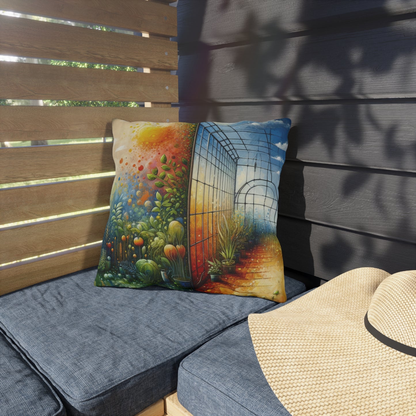 Greenhouse Digital Genesis Outdoor Pillows