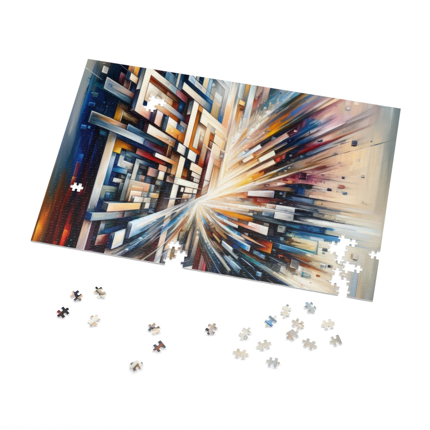 Pieces Unifying Focus Jigsaw Puzzle (30, 110, 252, 500,1000-Piece)