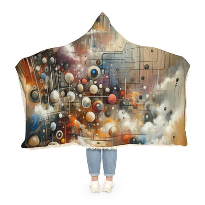 Abstract Mechanical Harmony Snuggle Blanket