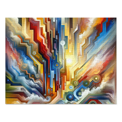 Unity Abstract Vibrancy Jigsaw Puzzle (30, 110, 252, 500,1000-Piece)