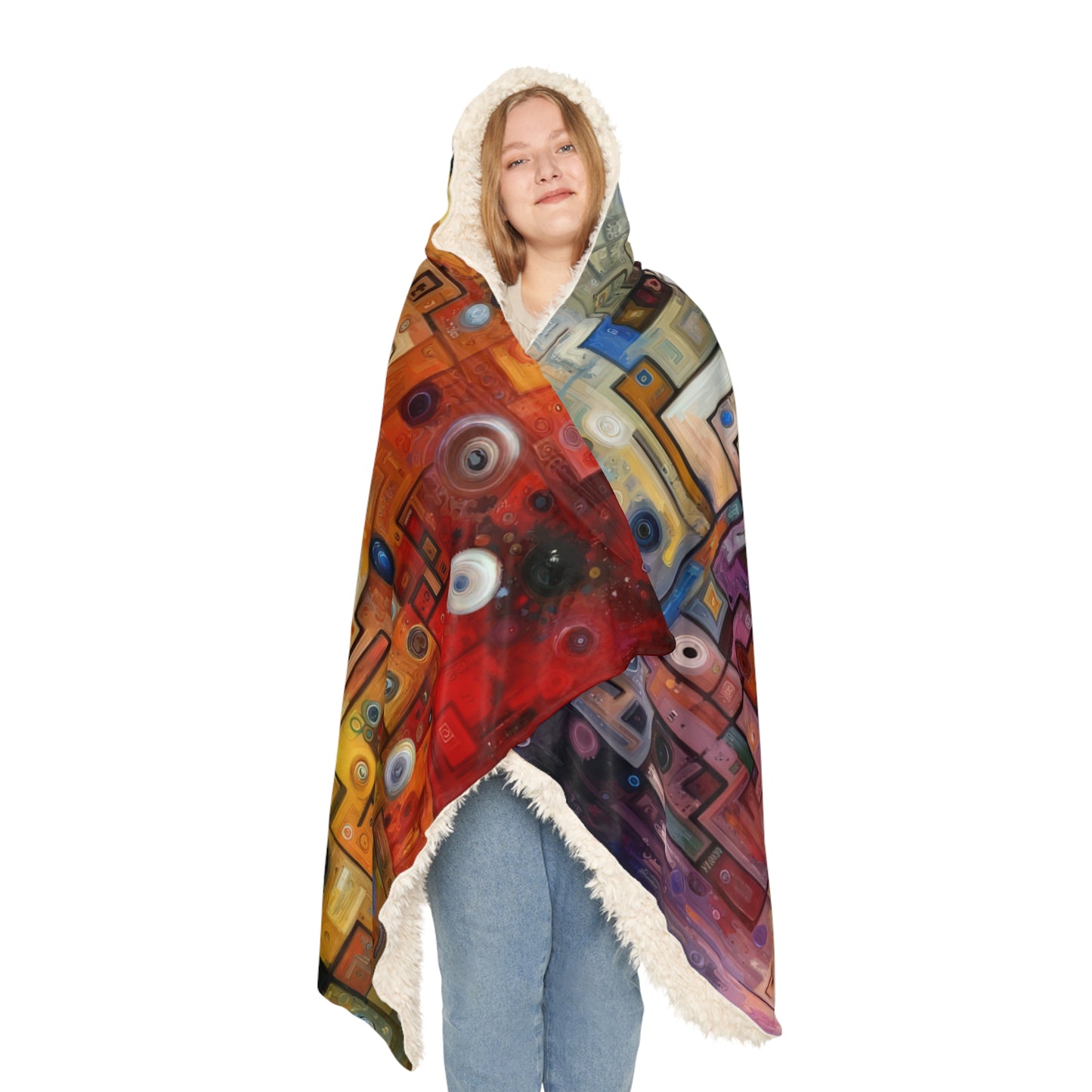 Witty Conversation Tapestry Snuggle Blanket