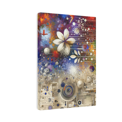 Inner Algorithm Synthesis Canvas Photo Tile