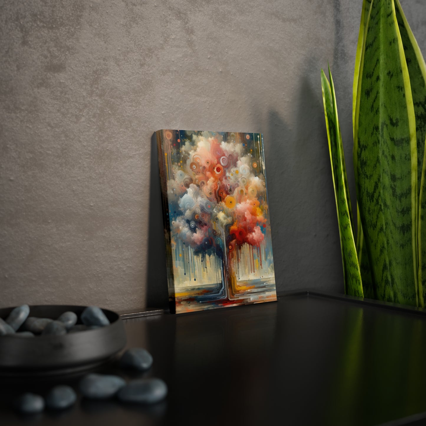 Abstract Beliefs Reflection Canvas Photo Tile