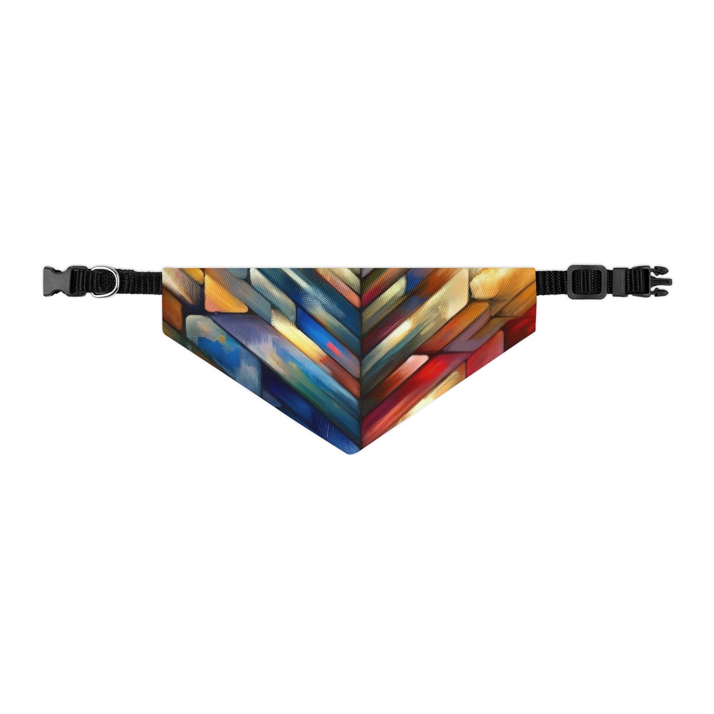 Anchored Tenets Abstraction Pet Bandana Collar