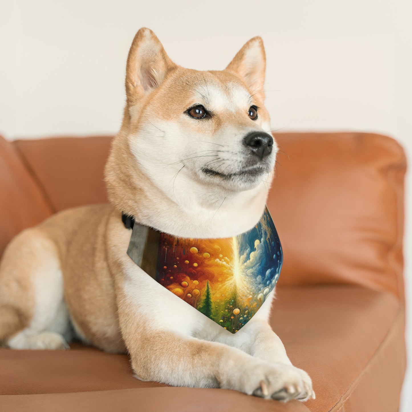 Disconnecting Harmonious Reconnection Pet Bandana Collar