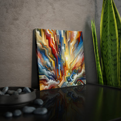Unity Abstract Vibrancy Canvas Photo Tile