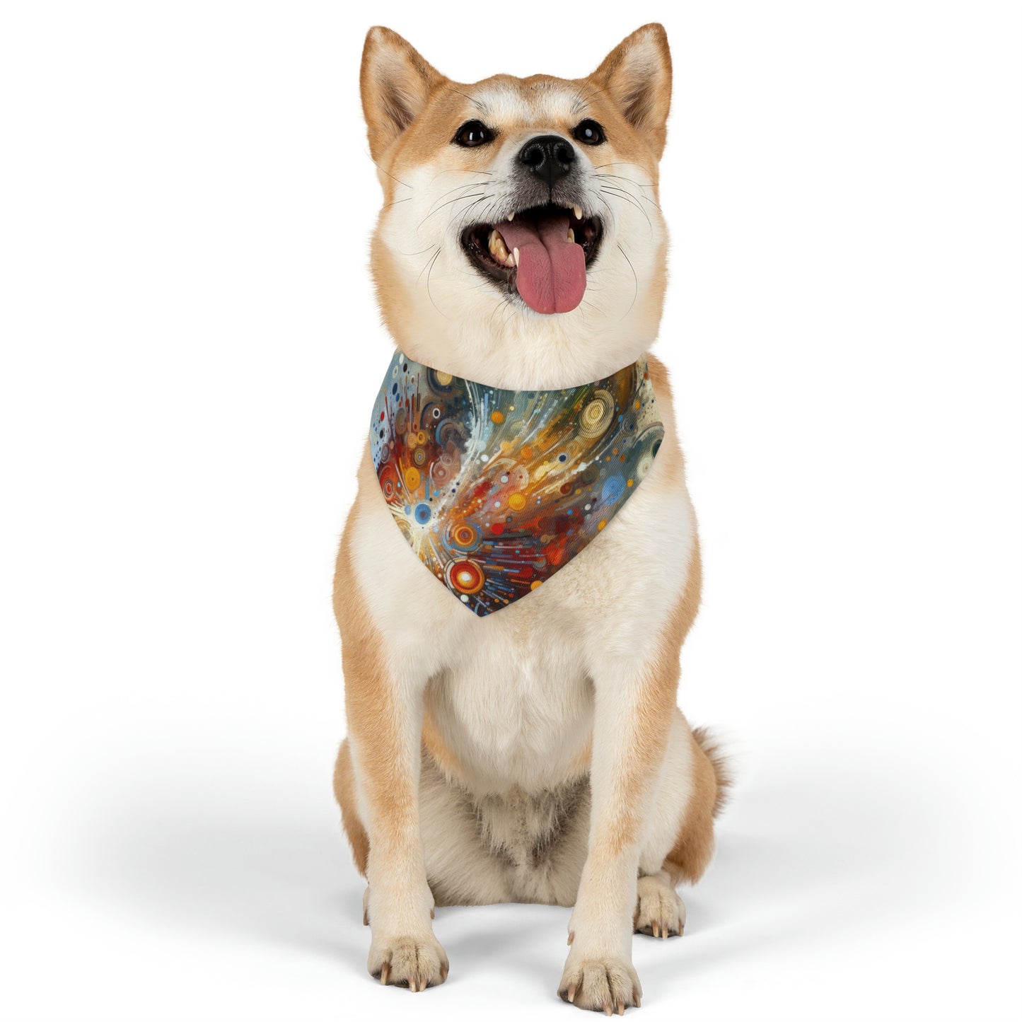 Desire Visualization Tachism Pet Bandana Collar