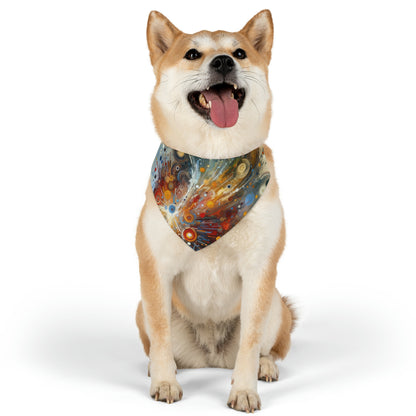 Desire Visualization Tachism Pet Bandana Collar