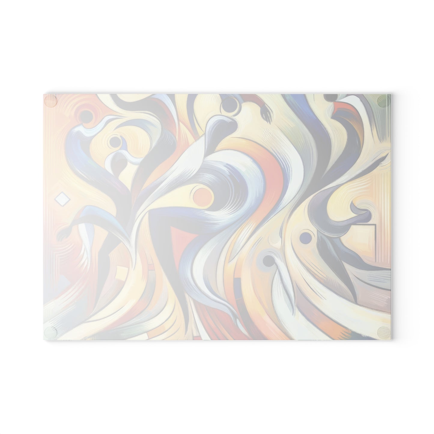 Wisdom Dance Inquiry Glass Cutting Board
