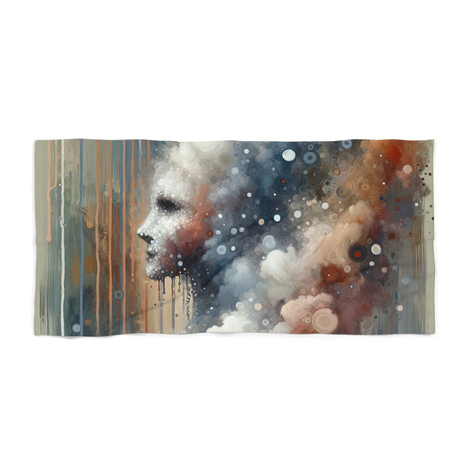 Ephemeral Hour Residue Beach Towel