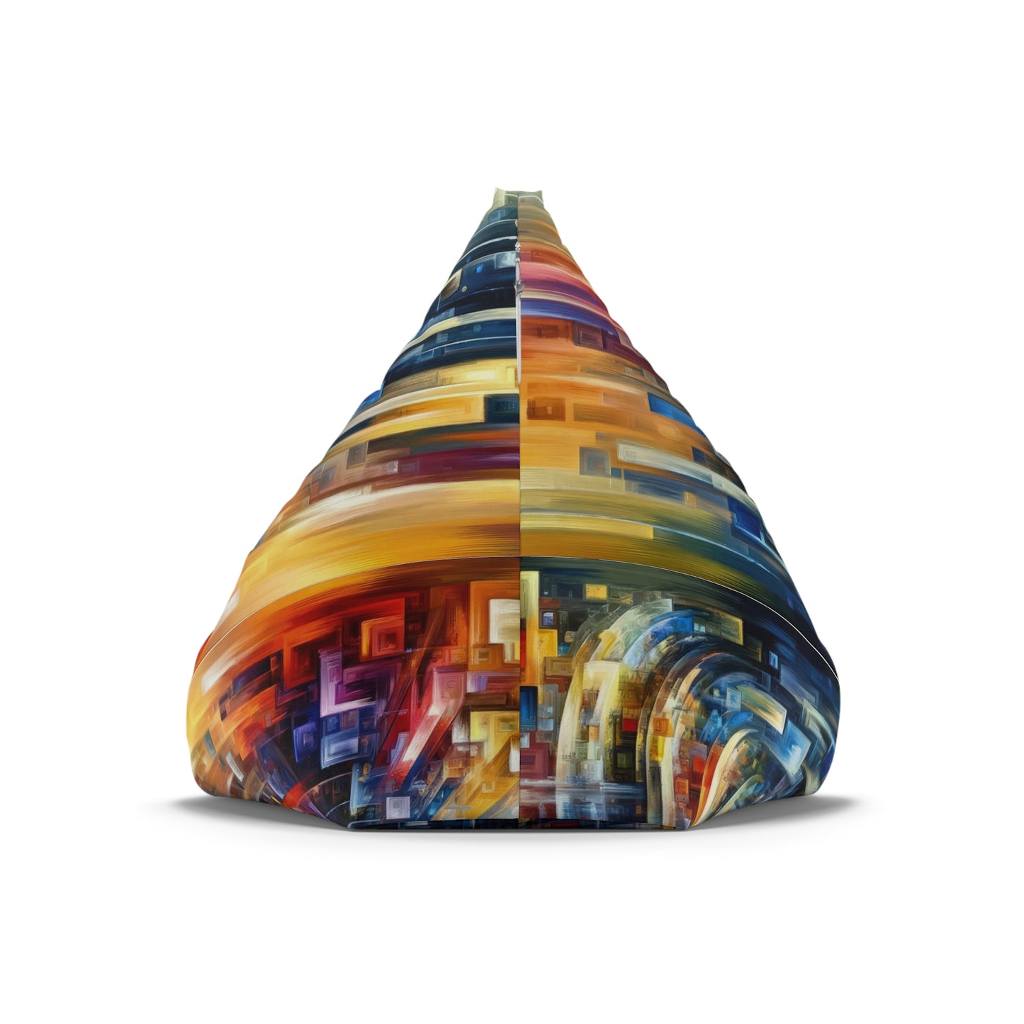 Symphonic Glass Resonance Bean Bag Chair Cover