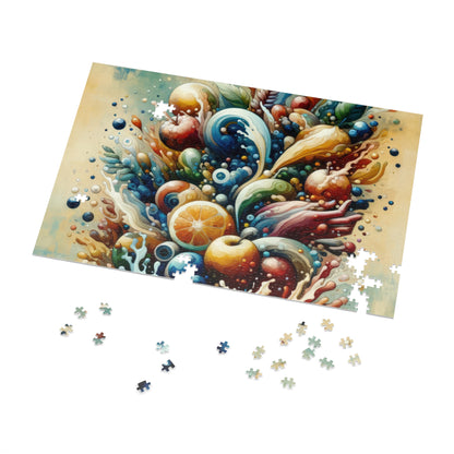 Nourishing Tachism Symphony Jigsaw Puzzle (30, 110, 252, 500,1000-Piece)