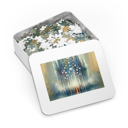 Tachism Digital Escape Jigsaw Puzzle (30, 110, 252, 500,1000-Piece)