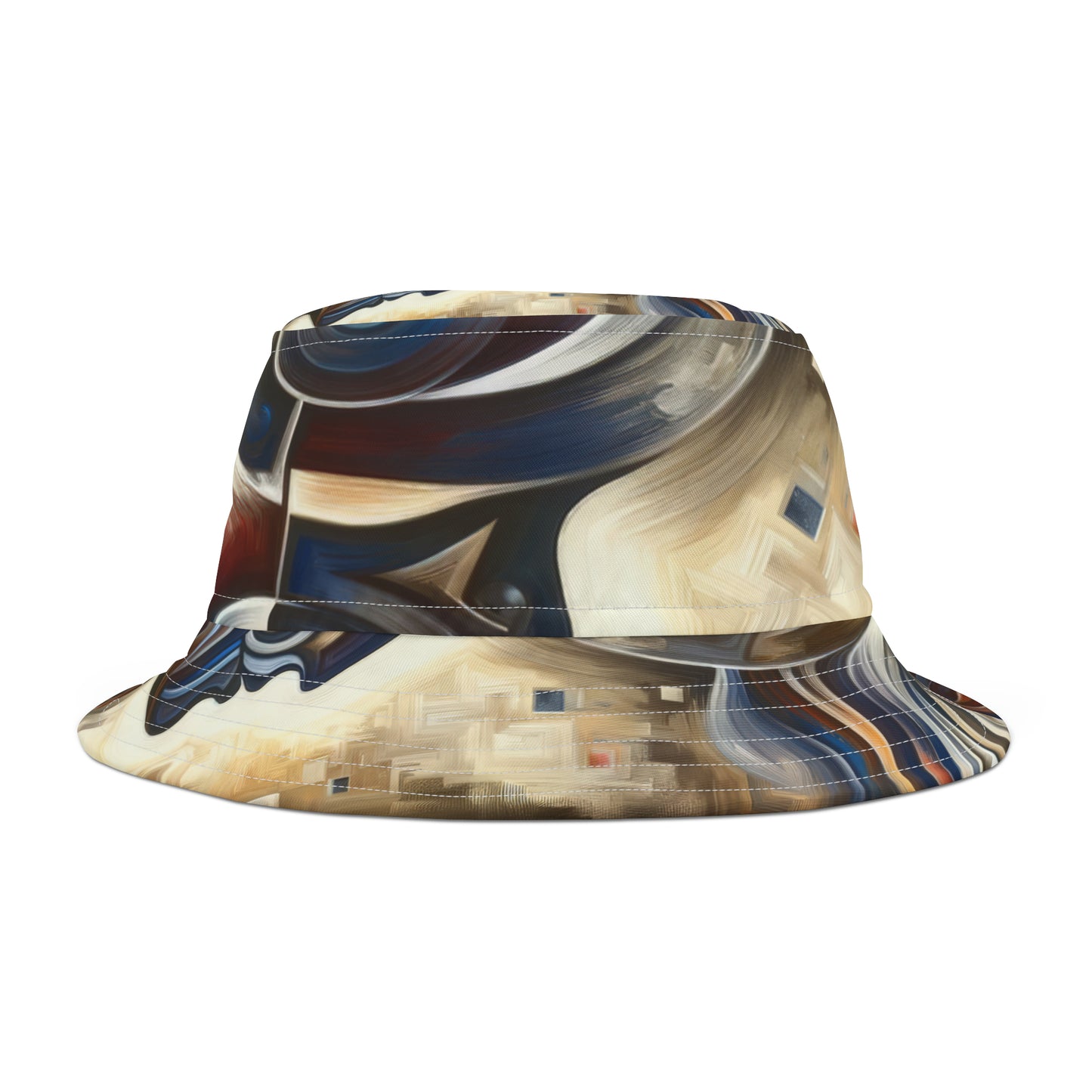 Wisdom Confluence Tachism Bucket Hat (AOP)