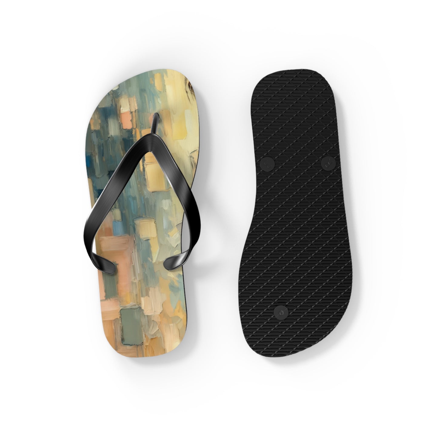 Urban Tachism Encounter Flip Flops