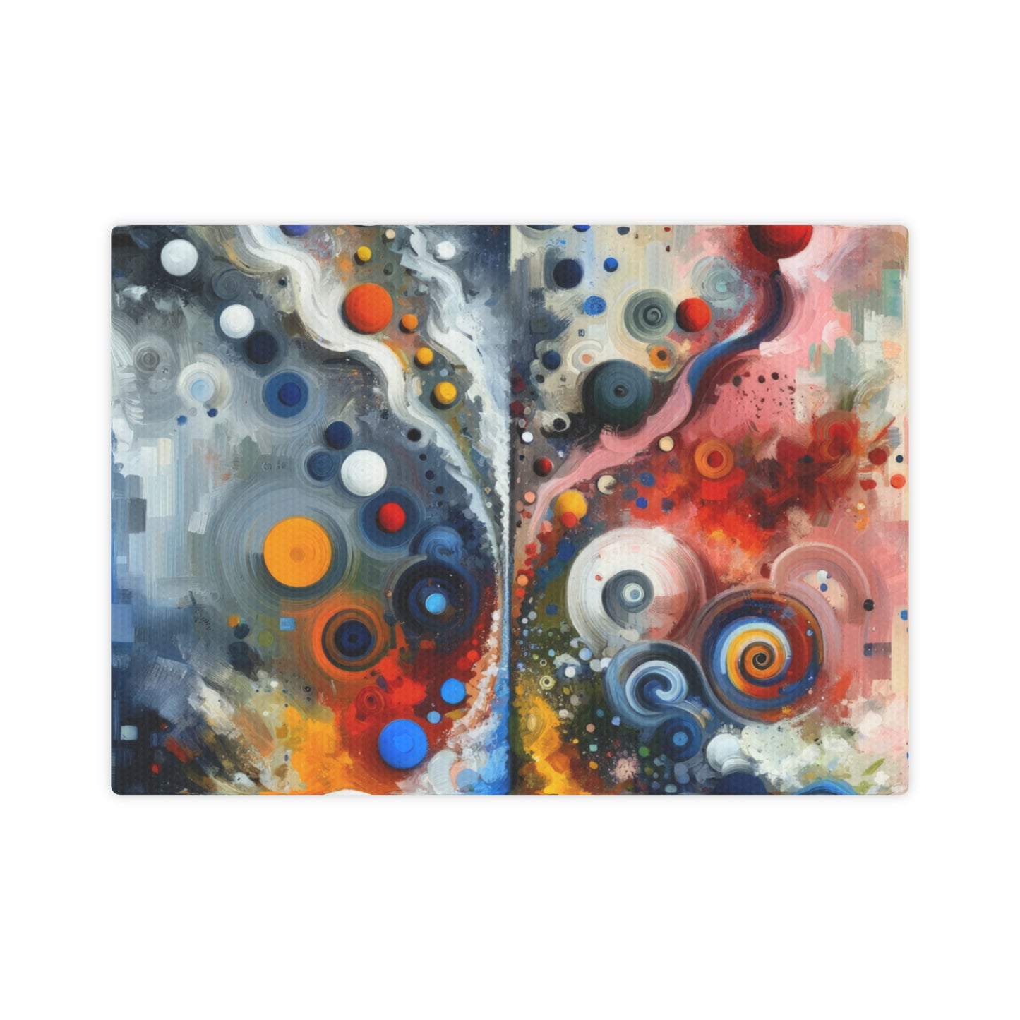Unity Duality Abstraction Canvas Photo Tile