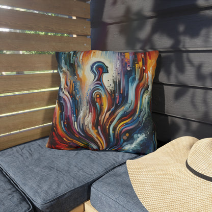 Threshold Collective Consciousness Outdoor Pillows