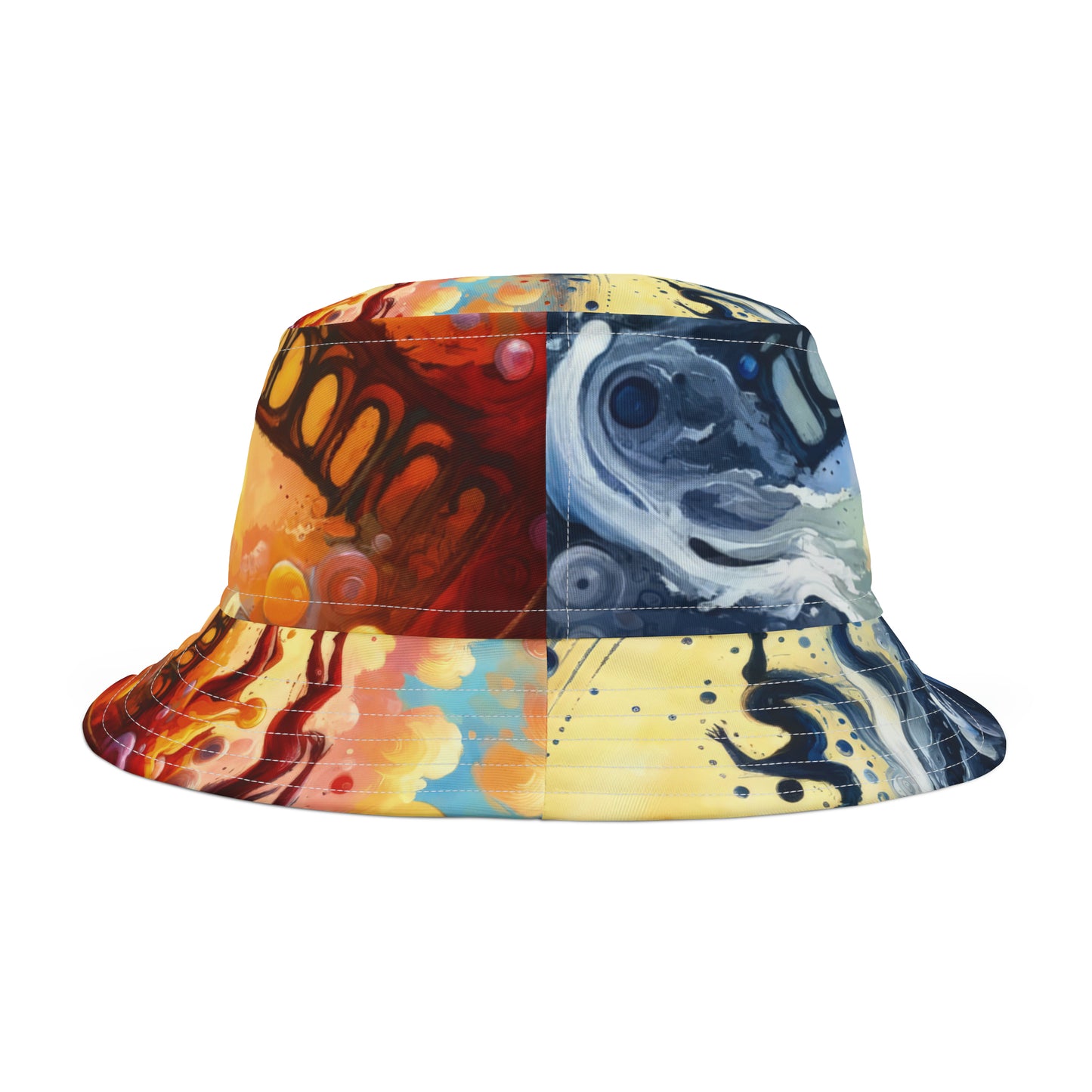 Faithful Diving Bridges Bucket Hat (AOP)