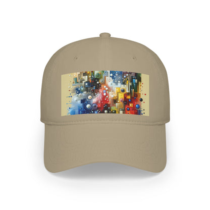 Connected Chromatic Tachism Low Profile Baseball Cap