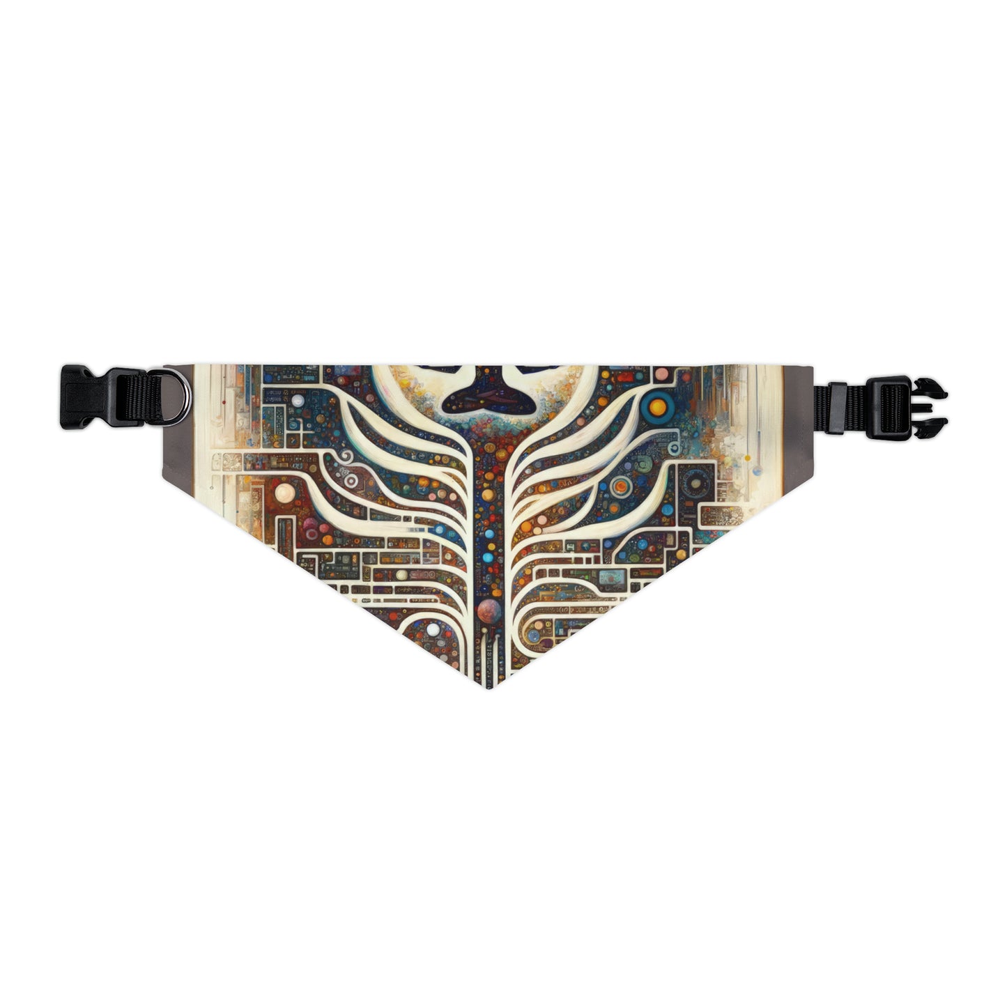 Syncing Silicon Spirituality Pet Bandana Collar
