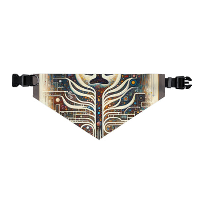 Syncing Silicon Spirituality Pet Bandana Collar