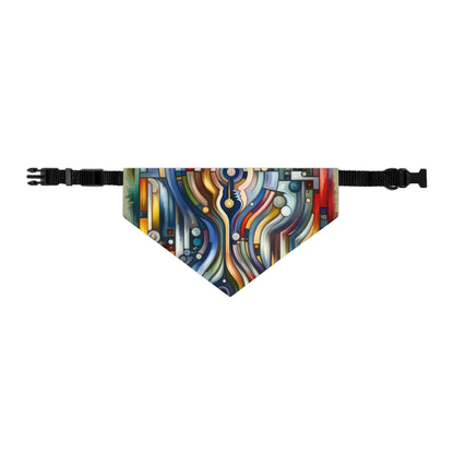 Embracing Faceted Unity Pet Bandana Collar