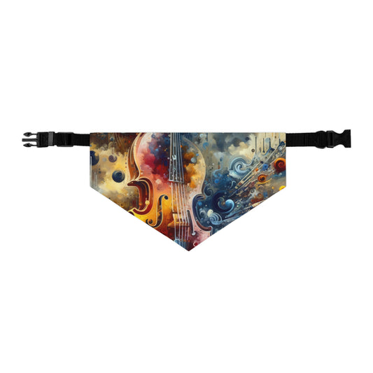 Symphonic Choices Canvas Pet Bandana Collar