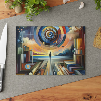 Self Insight Harmony Glass Cutting Board